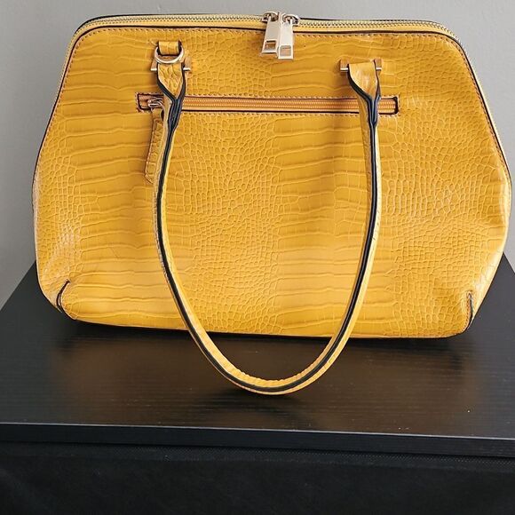 Est 1946 Faux Leather Croc-Embossed Handbag - Picture 2 of 11